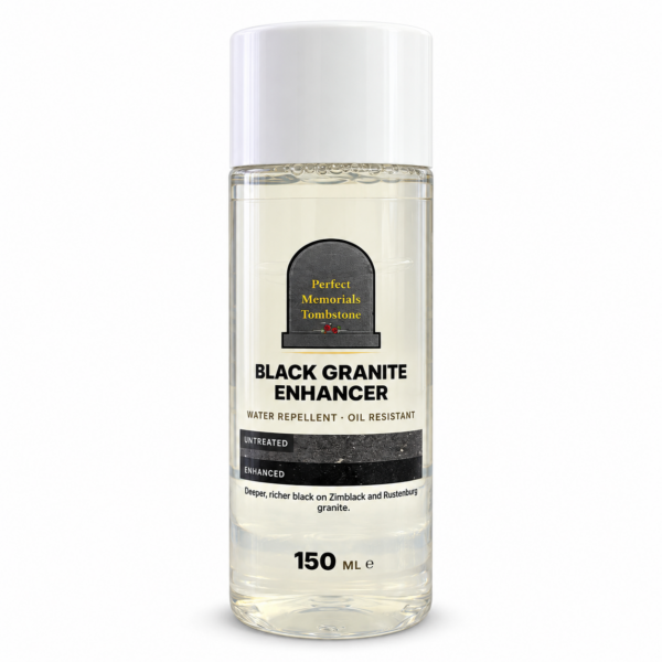 tombstone black granite sealer
