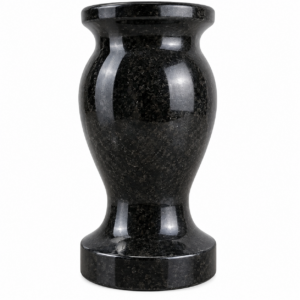 tombstone vase granite rustenburg black stone
