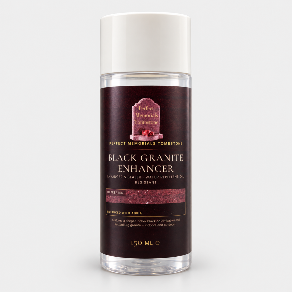 tombstone black granite sealer