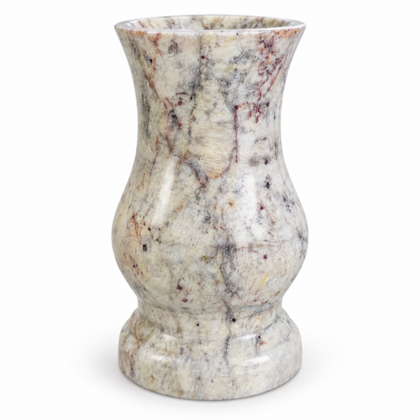 kalahari vase tombstone Tropical gold vase flowers granite